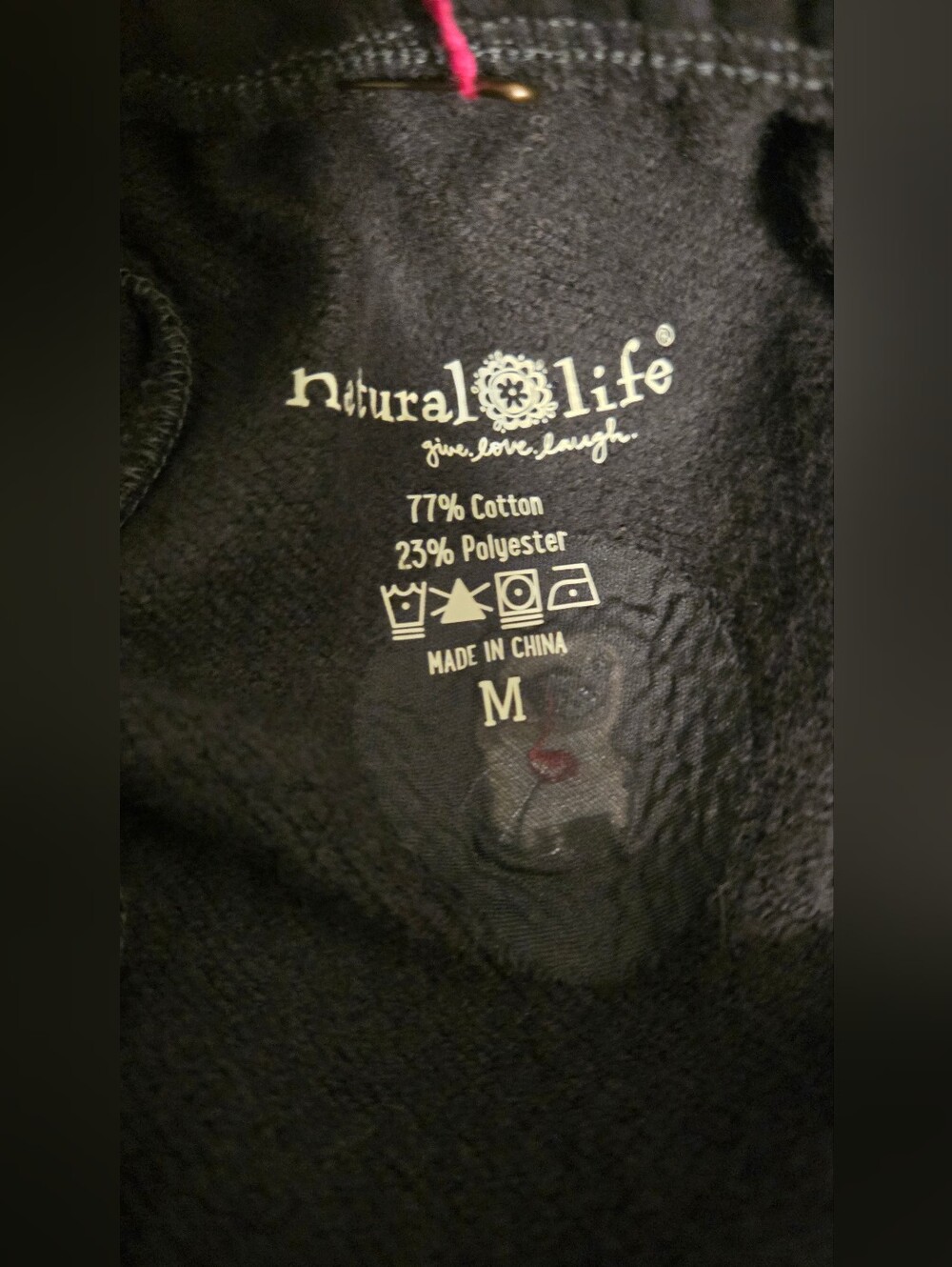 Natural Life Fave Little Things Embroidered Dog Joggers - Picture 4 of 5